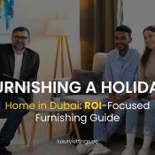 Furnishing a Holiday Home in Dubai